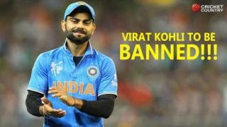 Virat Kohli angers Indian Government by eating crabs in Colombo; faces ban